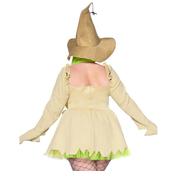 Bugged Out Baddie Costume,  Peasant Dress with waist cincher design - Picture 2 of 2